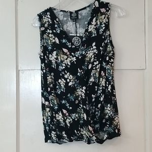 Bobeau Floral Tank Top